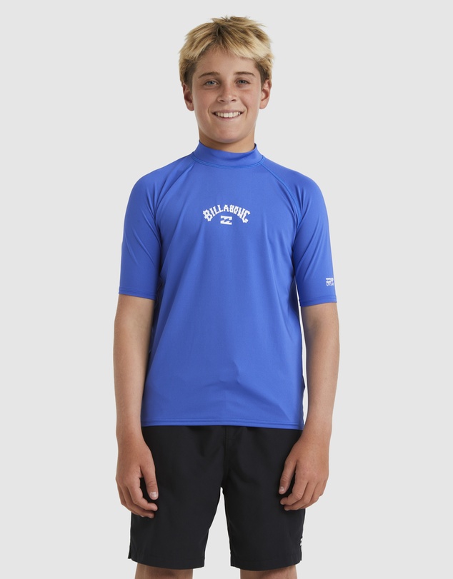 Billabong - Boys 8 to 16 All Day Arch Rash Vest