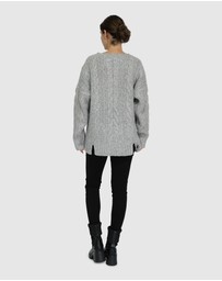 Belle & Bloom - Perfect Me Oversized Crew Sweater