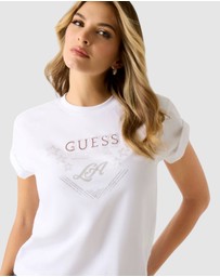 GUESS - Stars Rhinestones T-Shirt