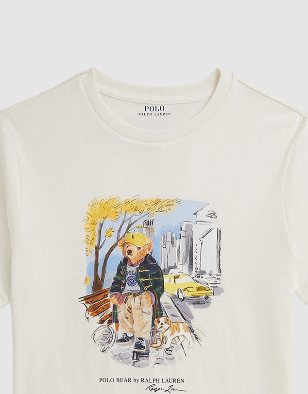 Polo Ralph Lauren - Polo Bear Cotton Jersey Tee - ICONIC EXCLUSIVE - Teens