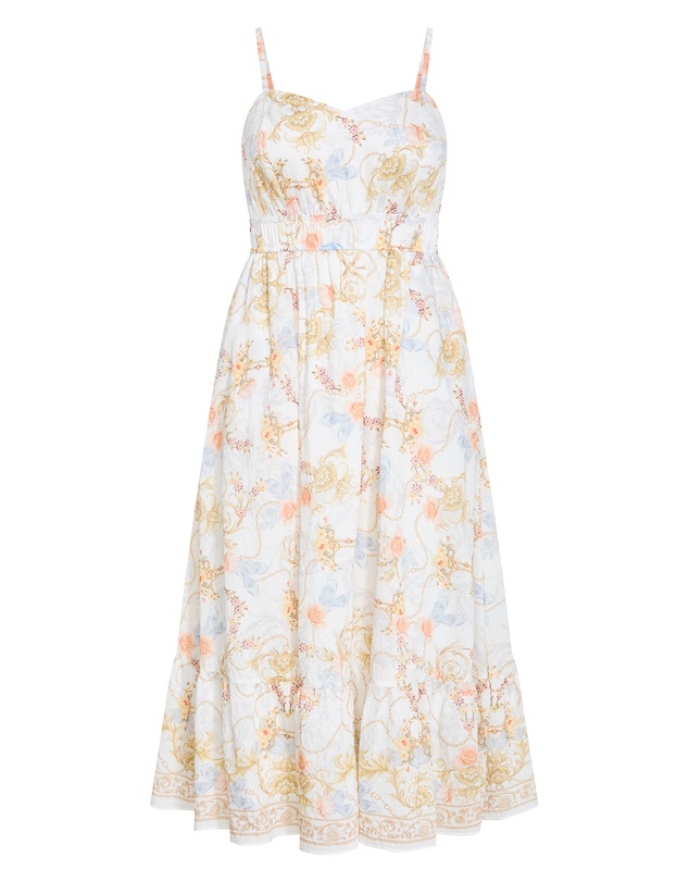 City Chic - Clover Opulent Print Maxi Dress