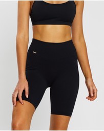 Aim'n - Ribbed Seamless Biker Shorts