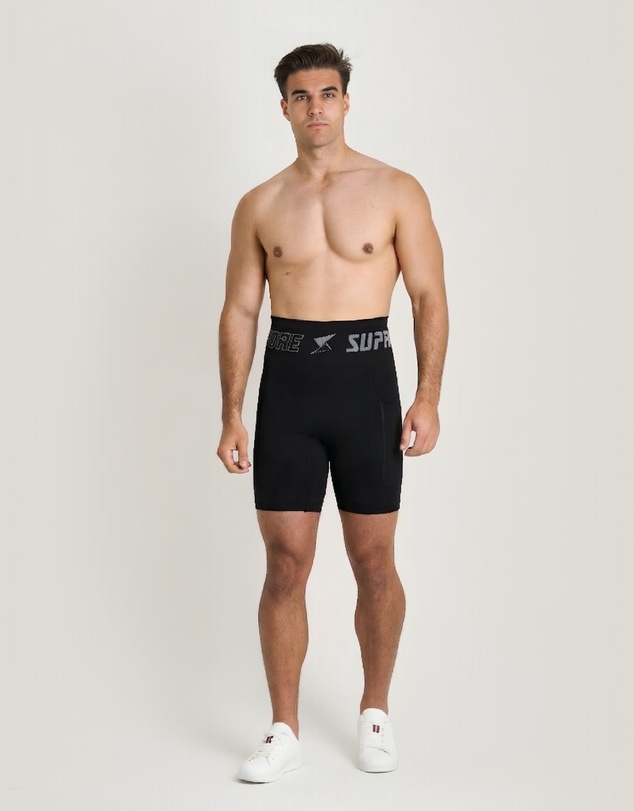 Supacore - PATENTED MEN'S CORETECH® LIONEL COMPRESSION SHORT WITH POCKET