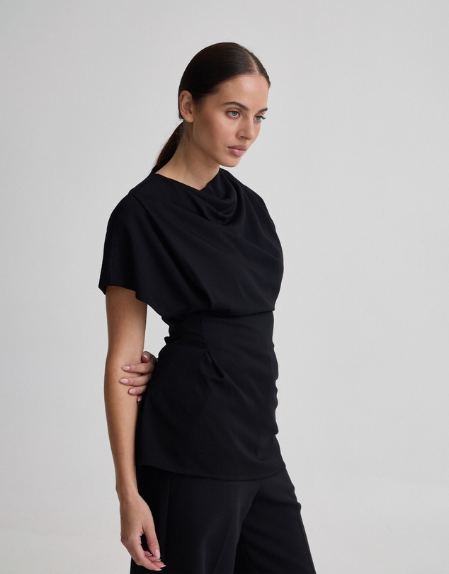 Oxford - Lily Stretch Structured Top