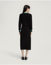 Oxford - Bridgette Contrast Trim Knit Dress