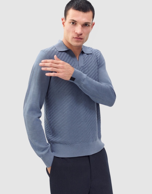 rag & bone - Charles Long Sleeve Johnny Polo