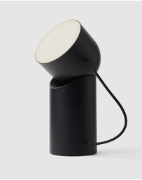 Lexon - Lexon Orbe Portable Led Lamp With Moving Head - Black