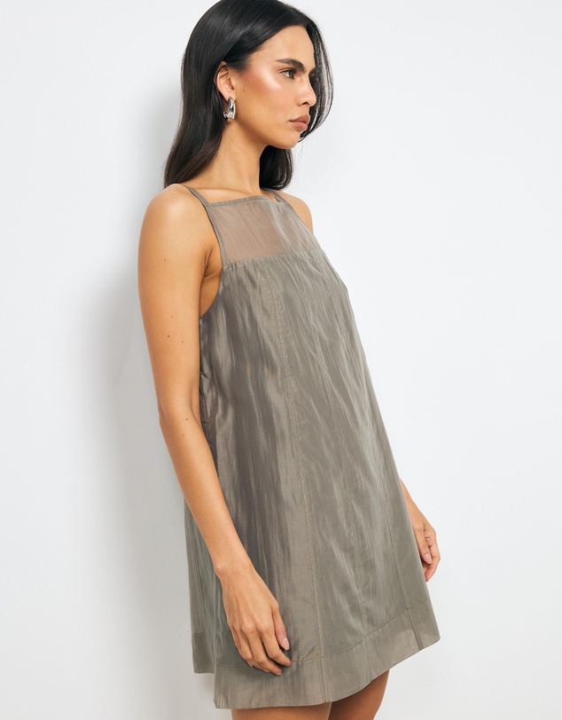AERE - Aven Panelled Mini Dress