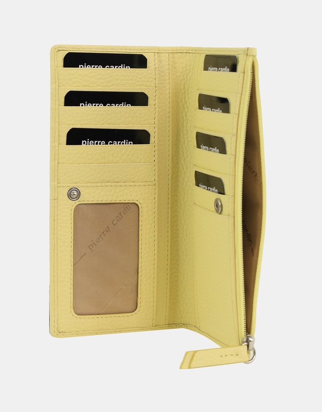 Pierre Cardin - Pierre Cardin Genuine Ladies Leather Bi-Fold Wallet