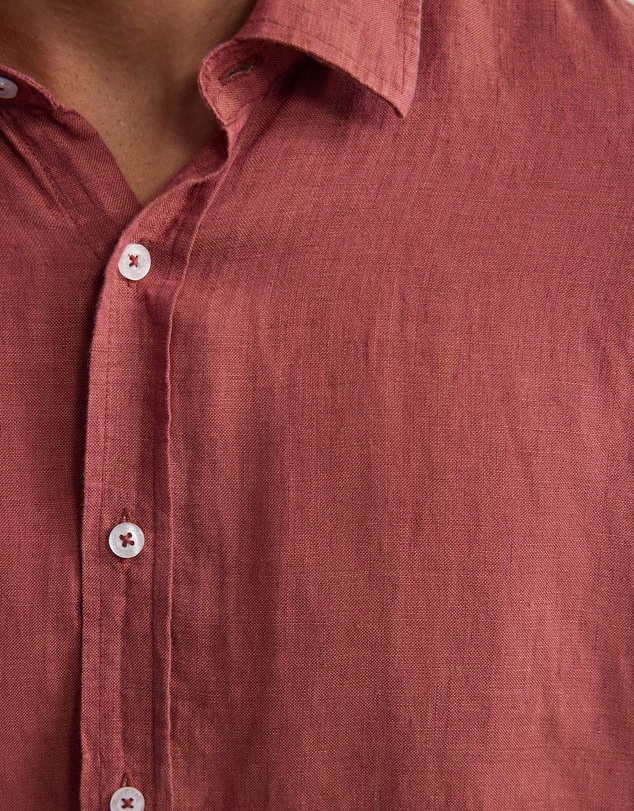 Oxford - Cooper Ls Delave Linen Shirt