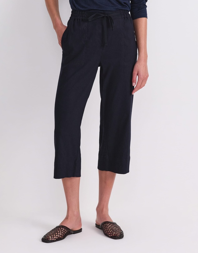 Sportscraft - Rosa Crop Linen Pant