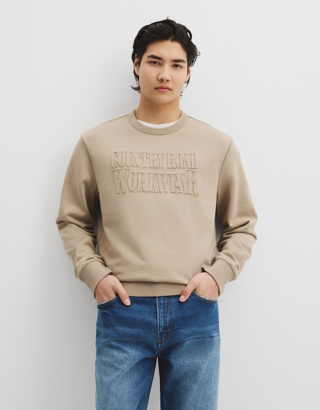 Country Road - Workwear Australian Cotton Crew Neck