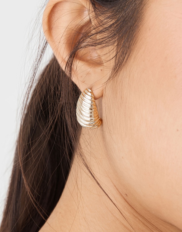 Forcast - Nora Ribbed Earrings