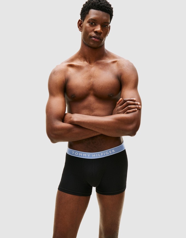Tommy Hilfiger - 3-Pack Essential Logo Waistband Trunks