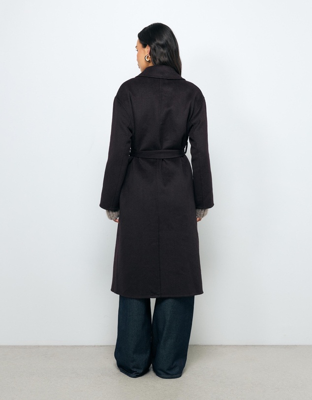 AERE - Chloe Double Faced Wool Blend Coat