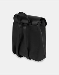 Karl Lagerfeld - Ikon Smooth Small Flap Backpack