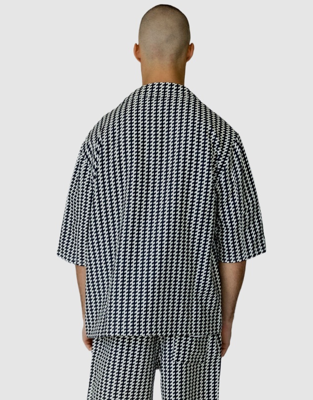Justin Cassin - Mulholland Print Short Sleeve Shirt