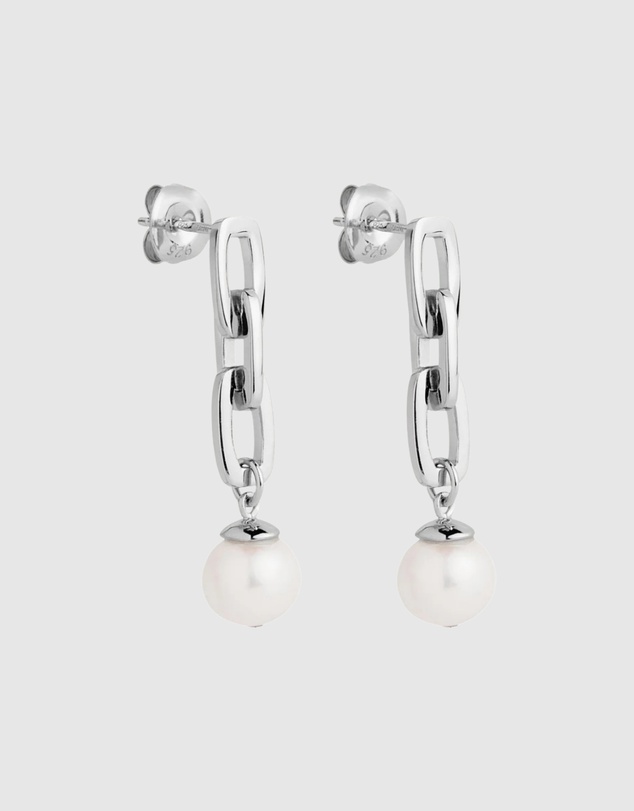 Najo - Clair de Lune Silver Earrings
