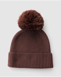 WITH LOVE FOR KIDS - Pom Pom Knitted Beanie - Babies - Kids