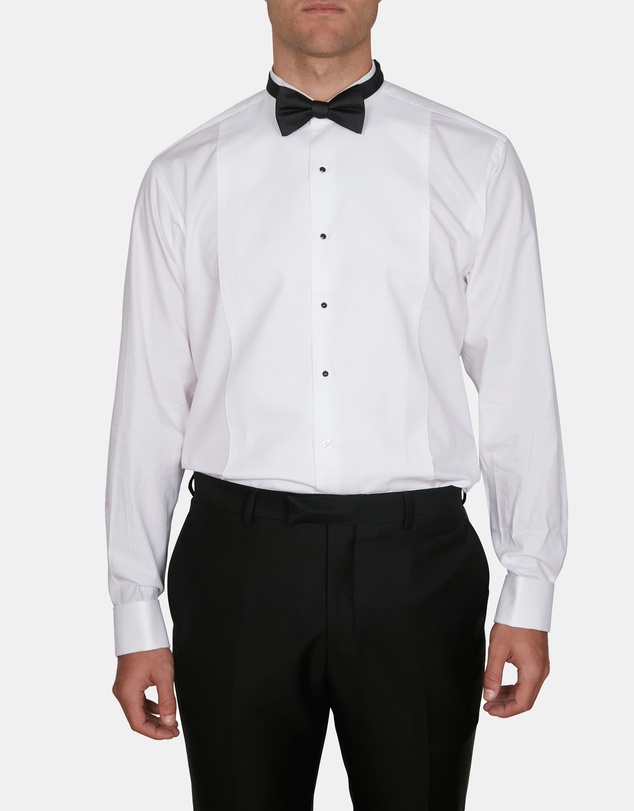 Abelard - Classic Fit Wing Collar Marcella Stud Front Dinner Shirt