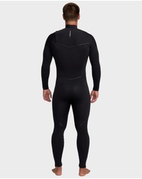 Quiksilver - Mens 4/3mm Marathon Sessions Chest Zip Wetsuits