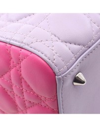 Pre-Loved by Azura Reborn - Pre-Loved Medium Bicolor Lambskin Cannage Lady Dior
