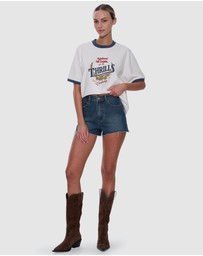 Thrills - Sadie High Rise Micro Shorts