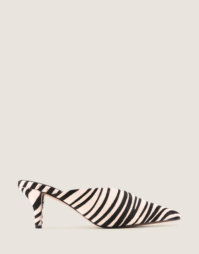 Shelly Shen - Blake Low Heels Zebra
