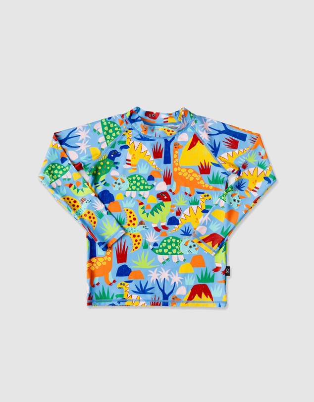 Kip&Co - Dinosaur Roar Rash Vest - Kids-Teens