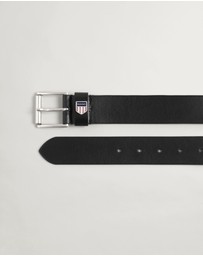 Gant - Retro Shield Leather Belt