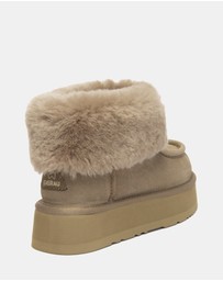 EVERAU - EverAU Ugg Loofee Cow Suede Upper UGG Boots