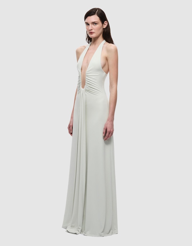 MISHA - Jennifer Cupro Maxi Dress