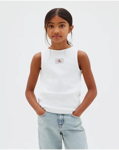 Calvin Klein Jeans - Girls Ribbed Tank Top
