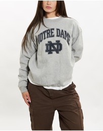 Vintage by The Real Deal - Pre Loved - 90s NCAA Notre Dame Fighting Irish Sweatshirt