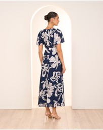 Pilgrim - Lila Cross Over Maxi Dress