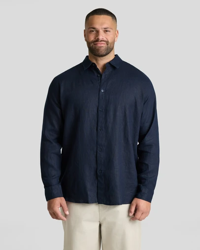 Johnny Bigg - Resort Relaxed Fit Linen Shirt