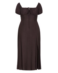 City Chic - Abbigail Split Maxi Dress