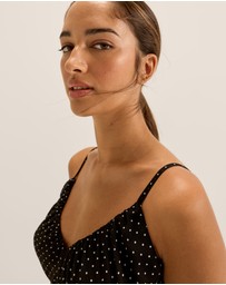 Review - Zoe Spot Maxi Dress