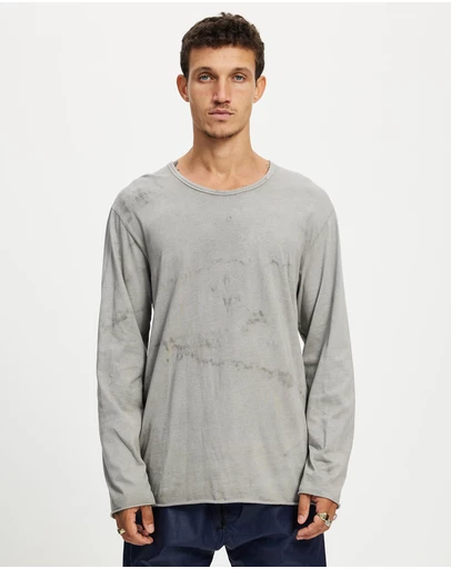 Surrounded By Ghosts - The Sapphirine Cotton Long Sleeve T-Shirt