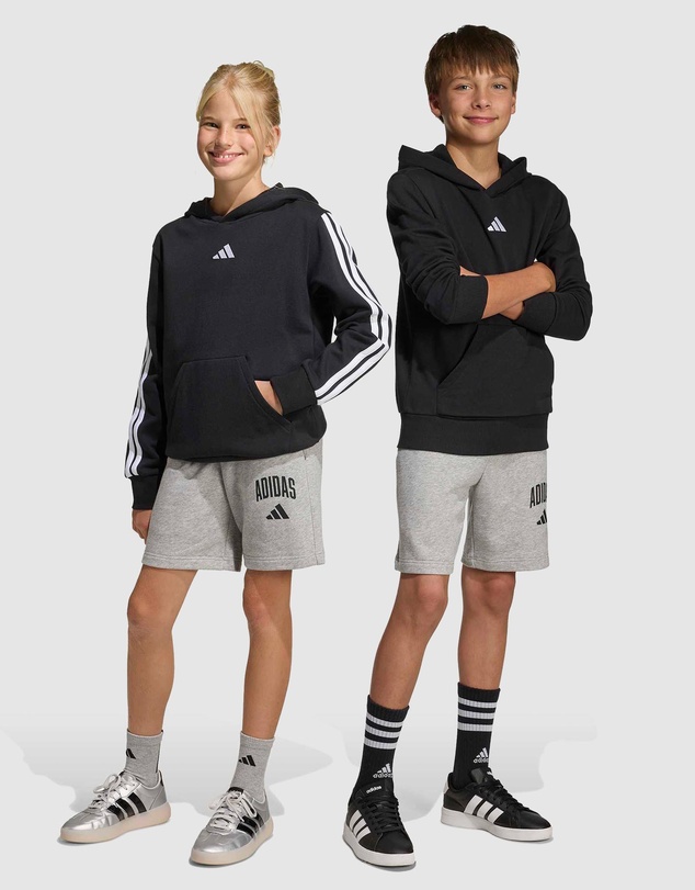 adidas Sportswear - Seasonals Collegiate Typography Shorts - Kids-Teens