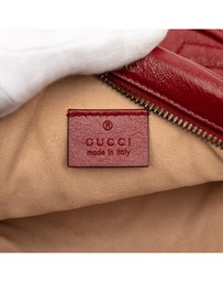 Pre-Loved by Azura Reborn - Pre-Loved Mini GG Marmont Matelasse Leather Round Crossbody