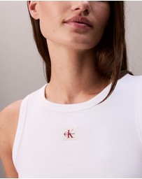Calvin Klein Jeans - Cotton Stretch Ribbed Tank Top