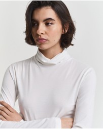 Gant - Lightweight Cotton Turtleneck Top