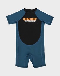 Quiksilver - Toddlers 1.5mm Short Sleeve Back Zip Springsuit