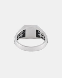 Serge DeNimes - Silver Portcullis Ring