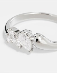 By Charlotte - Crystal Wings Ring