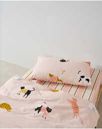 Linen House Kids - Cats 'n' Bows Quilt Cover Set