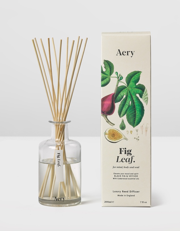 Aery Living - Botanical 200ml Reed Diffuser Fig Leaf