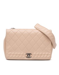 Pre-Loved by Azura Reborn - Pre-Loved Quilted Calfskin Chain Embossed Flap