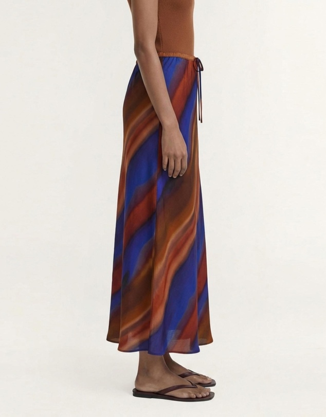 Staple the Label - Vista Bias Maxi Skirt